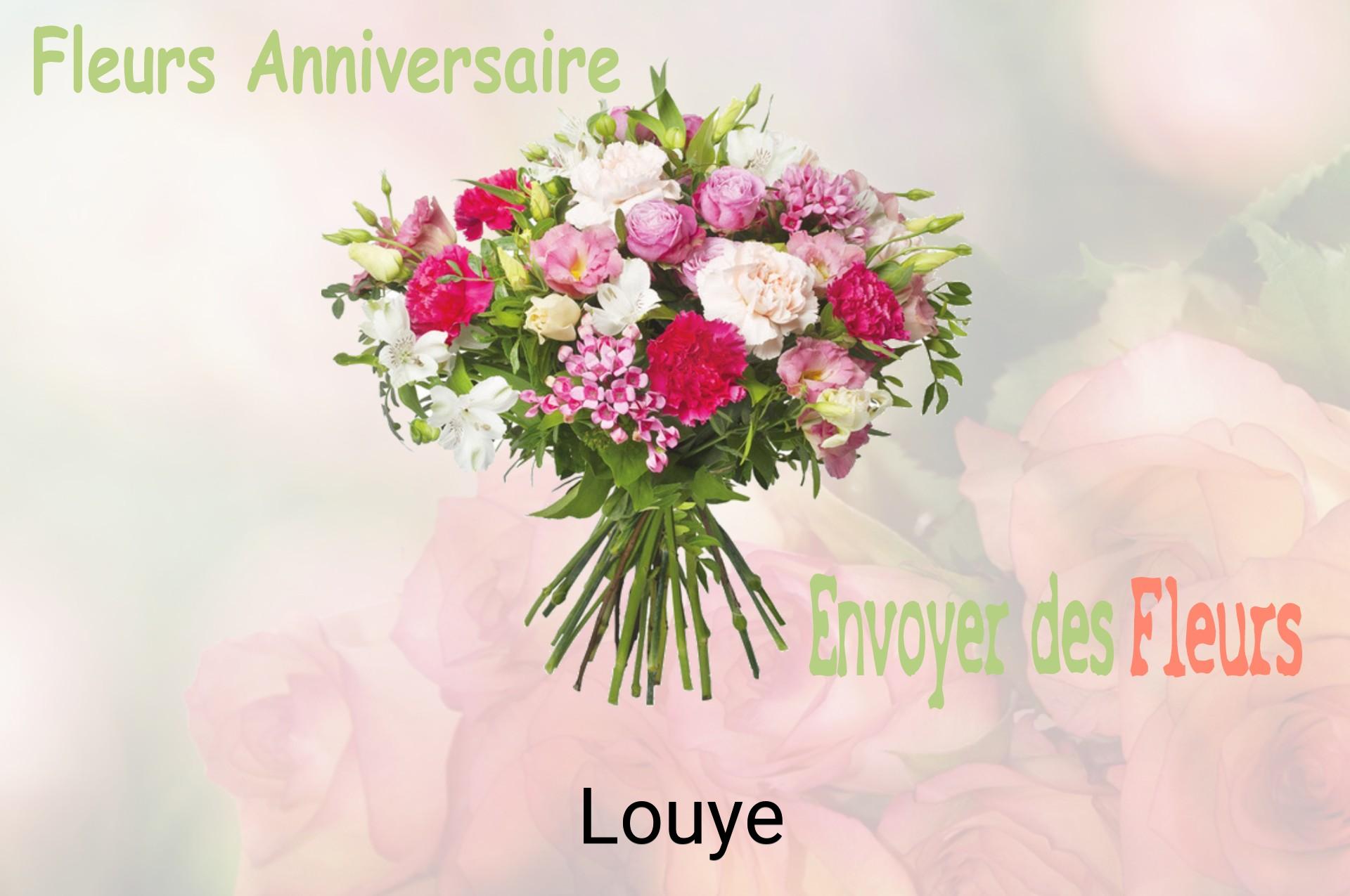 Bouquet de fleurs d’anniversaire livré à Louye