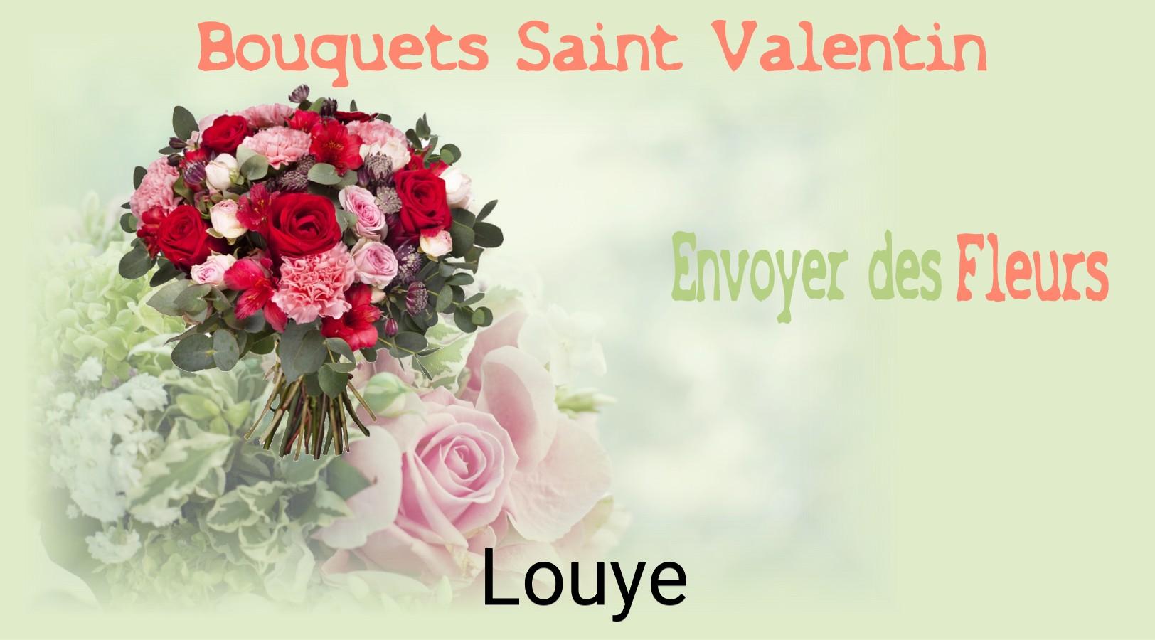 Roses de Saint-Valentin livrées à Louye